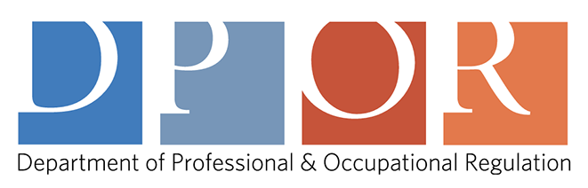The Virginia Department of Professional and Occupational Regulation logo